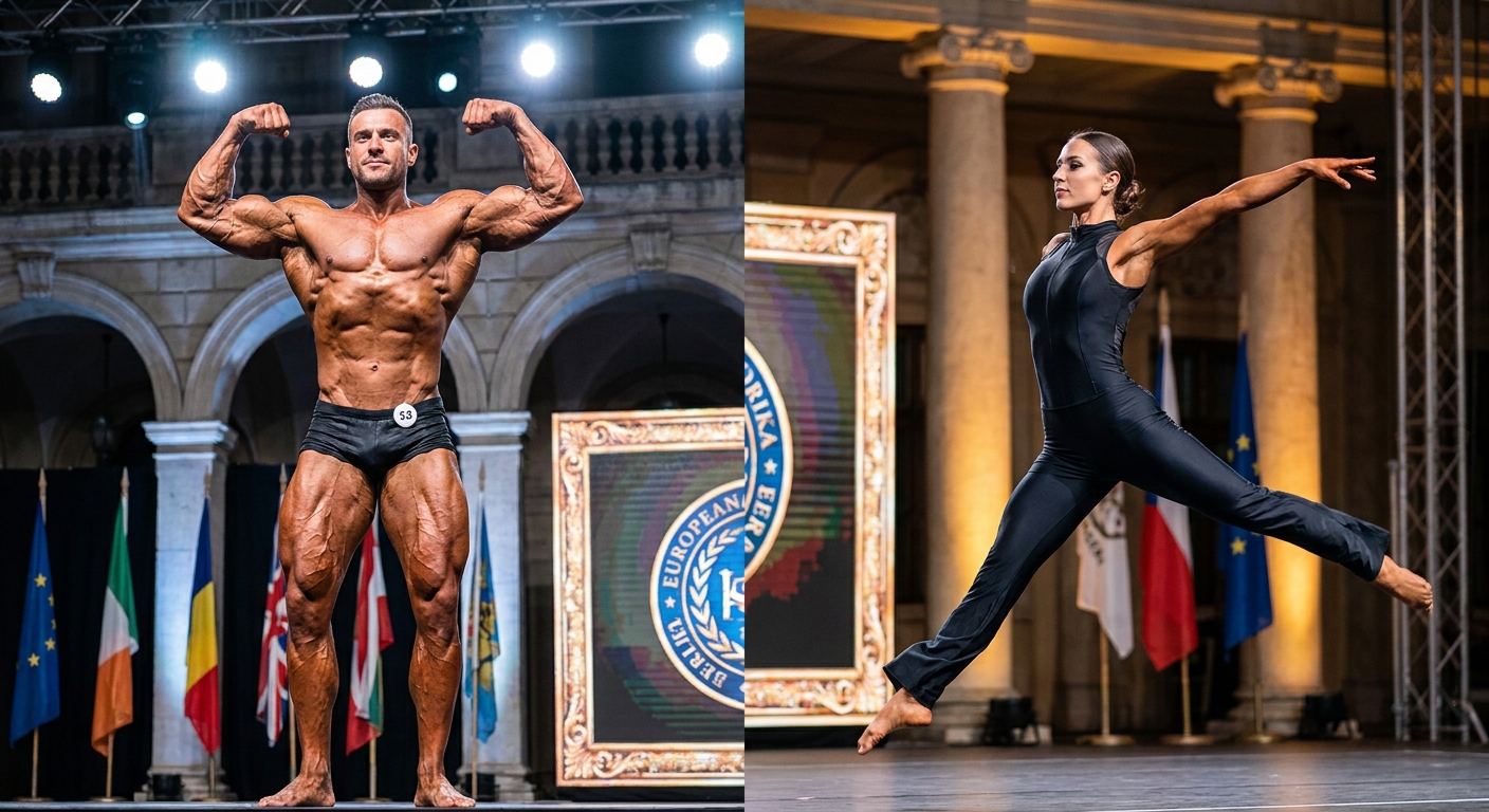 Fitness vs. Bodybuilding: Classic Differences and Trends on the European Stage